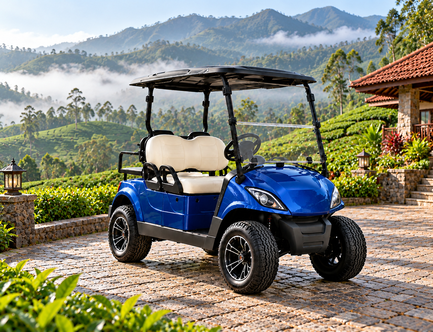 2 seater electric golf cart for compact mobility in Karnataka